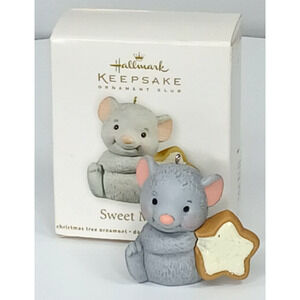 Hallmark Keepsake 2012 Christmas Tree Ornament Sweet Mouse